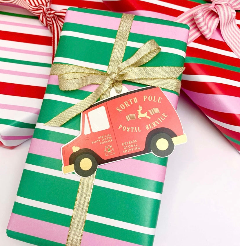 Special Delivery Christmas Gift Tags - Set of 8